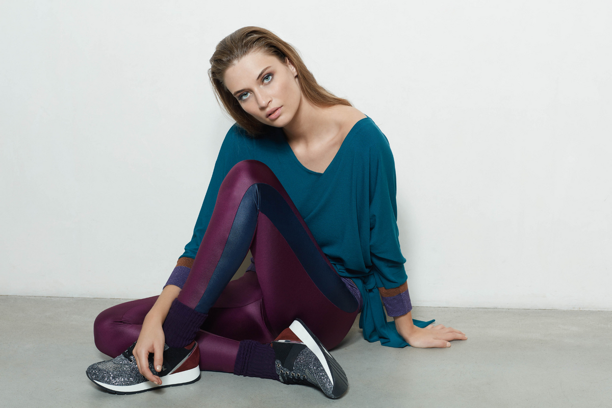 Purple Poppies Legging as comfortable as your favorite brand
